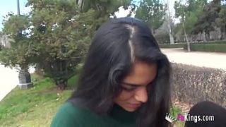 Interracial and flexible sex between a brunette and her black friend