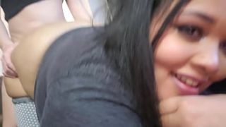 Football Bet For Lucky Guy Gets To Fuck Hot BBW