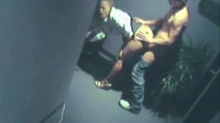 Cleaner dude fucks a hot girl