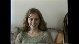 Brunette babe gets her super-hairy pussy tasted by her best female friend