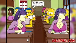 Barty and Milrouse took the hottest ones to fuck! Simpsons Hentai